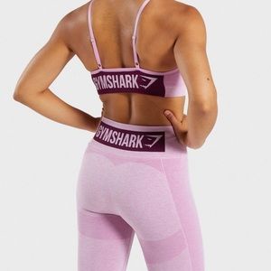 GYMSHARK HIGH WAIST PINK FLEX LEGGING